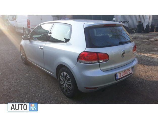 Second-hand VW Golf VI 105 CP (77 kW) 2009 Gri Hatchback