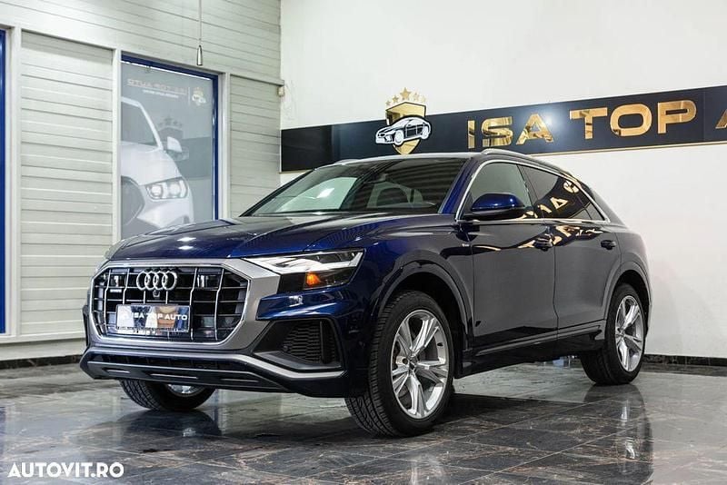 Culoarealbastru Utilizat 2018 Audi Q8 SUV | 46.999 EUR (Preț OK) - Imagine 1/4