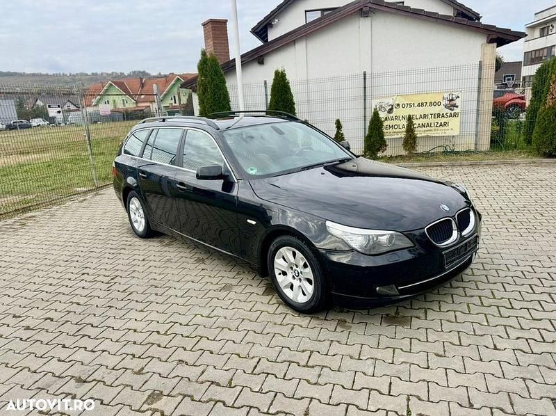 Second-hand BMW 520 177 CP (130 kW) 2008 Culoarenegru Break