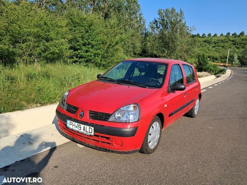 Rosu Utilizat 2005 Renault Clio II Campus | 1.650 EUR - Imagine 1/4