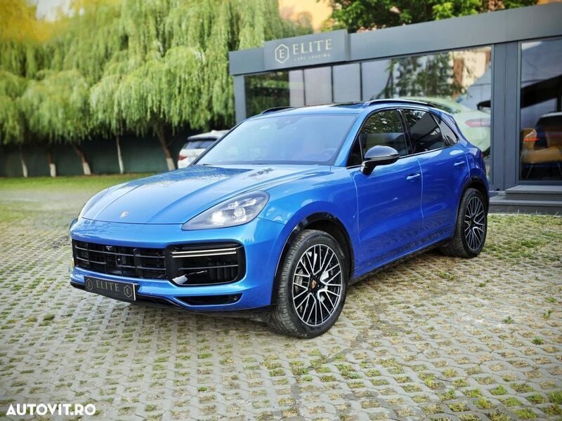 Albastru Utilizat 2018 Porsche Cayenne Turbo SUV | 68.000 EUR - Imagine 1/4