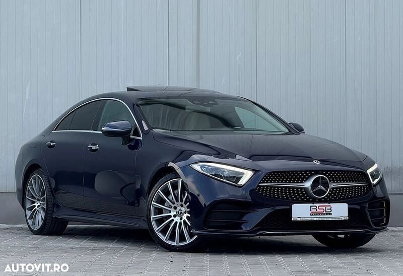 Albastru Utilizat 2018 Mercedes CLS350 AMG line Berlinǎ | 31.900 EUR (Preț OK) - Imagine 1/4