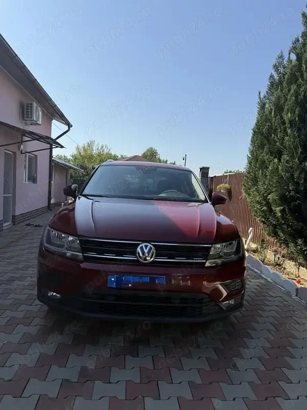 Rosu Utilizat 2018 VW Tiguan SUV | 19.000 EUR (Puțin scump) - Imagine 1/4