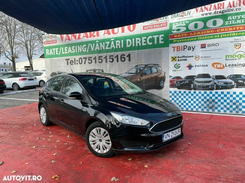 Second-hand Ford Focus 101 CP (74 kW) 2017 Negru Hatchback
