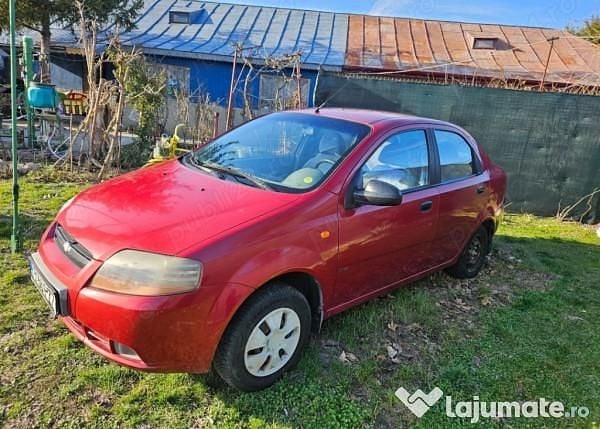 Roșu Utilizat 2005 Chevrolet Kalos LA Berlinǎ | 3.499 EUR - Imagine 1/3