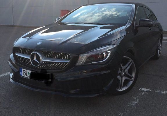 Negru Utilizat 2015 Mercedes CLA180 Shooting Brake Break | 19.500 EUR - Imagine 1/4