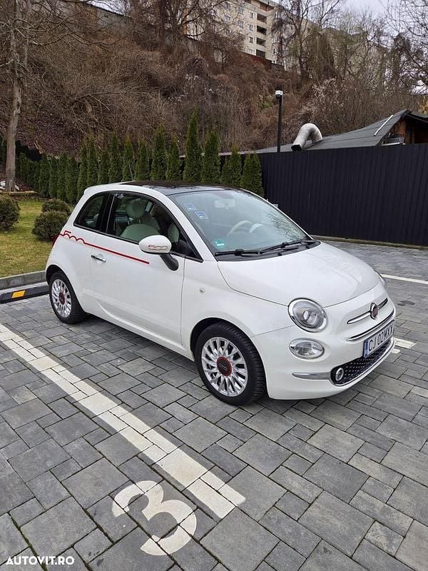 Second-hand Fiat 500 Lounge 105 CP (77 kW) 2015 Culoarealb Hatchback