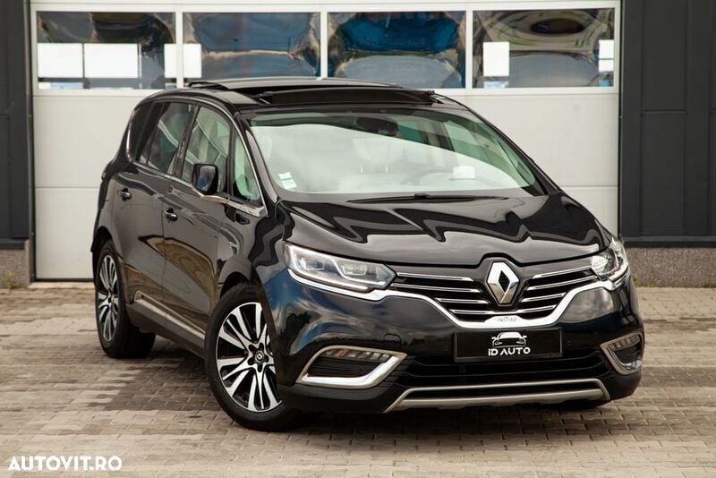 Negru Utilizat 2015 Renault Espace Initiale Paris Monovolum | 12.690 EUR (Puțin scump) - Imagine 1/4