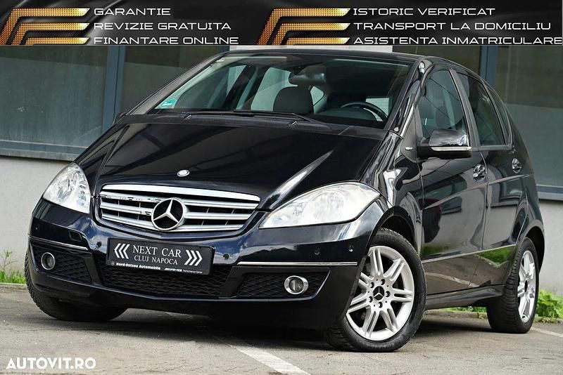 Culoarenegru Utilizat 2011 Mercedes A180 Avantgarde | 6.799 EUR (Scump) - Imagine 1/4