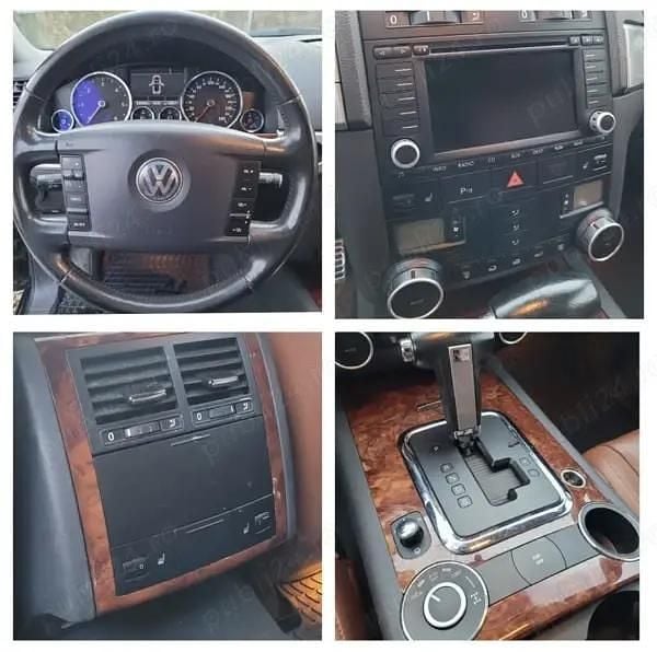 Second-hand VW Touareg 224 CP (164 kW) 2007 Negru SUV