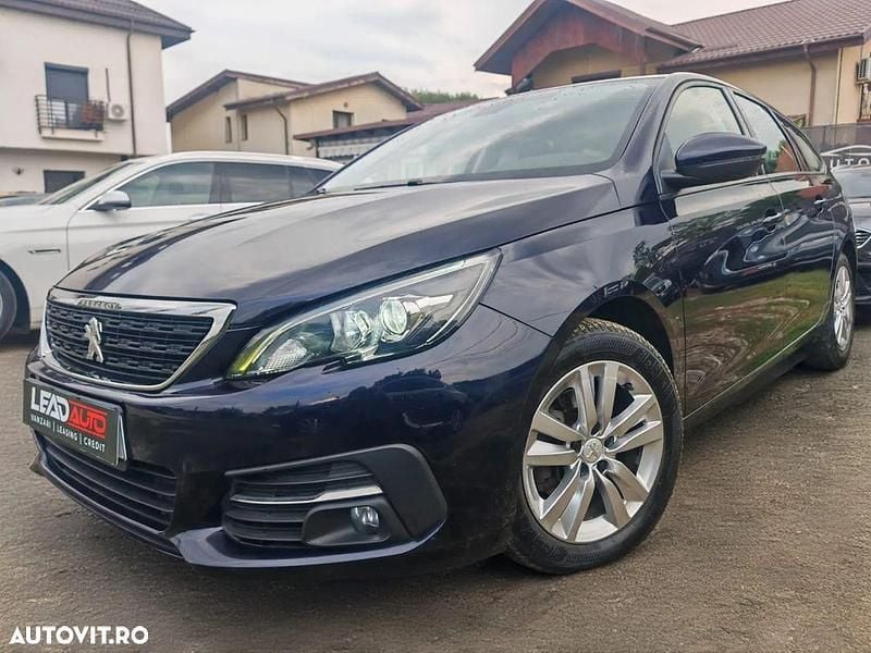 Culoarealbastru Utilizat 2020 Peugeot 308 Style Break | 9.300 EUR (Preț bun) - Imagine 1/4