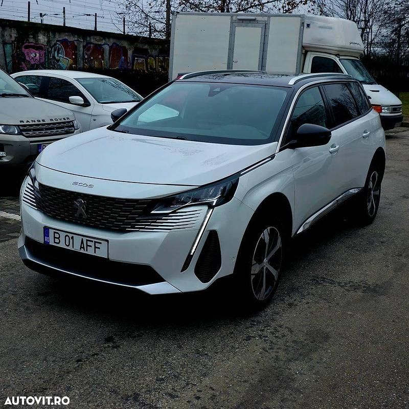 Culoarealb Second-hand 2021 Peugeot 5008 Allure SUV | 18.600 EUR (Preț bun) - Imagine 1/4