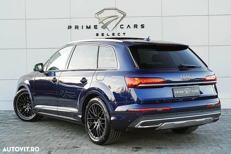 Second-hand Audi Q7 S-Line 380 CP (279 kW) 2021 Culoarealbastru SUV