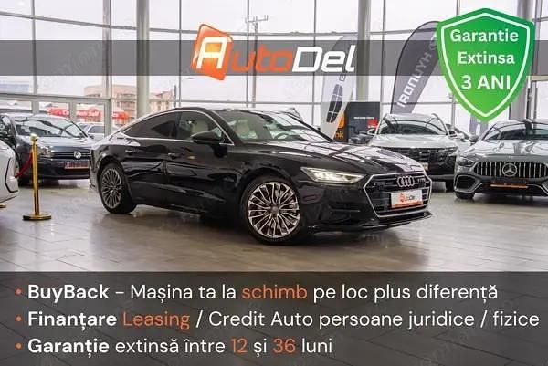 Negru Utilizat 2020 Audi A7 Berlinǎ | 35.999 EUR (Super Preț) - Imagine 1/4