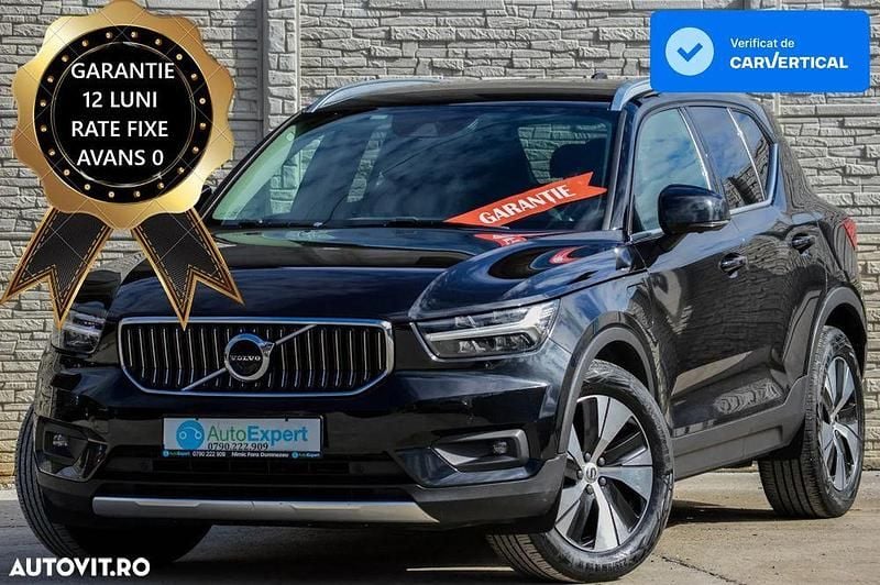 Culoarenegru Utilizat 2021 Volvo XC40 Inscription SUV | 21.480 EUR (Super Preț) - Imagine 1/4