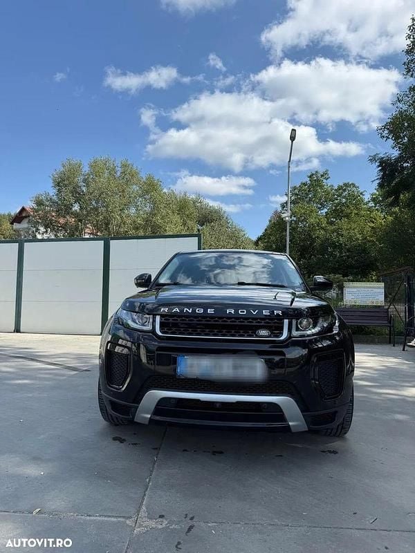 Culoarenegru Utilizat 2017 Land Rover Range Rover evoque SUV | 18.000 EUR (Preț bun) - Imagine 1/4
