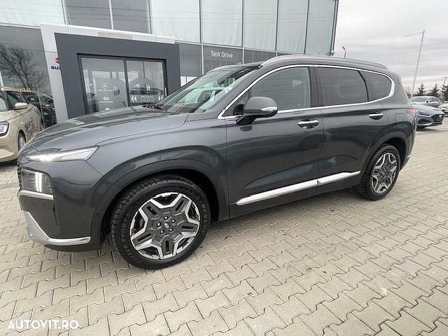 Second-hand Hyundai Santa Fe 230 CP (169 kW) 2022 Culoareverde SUV