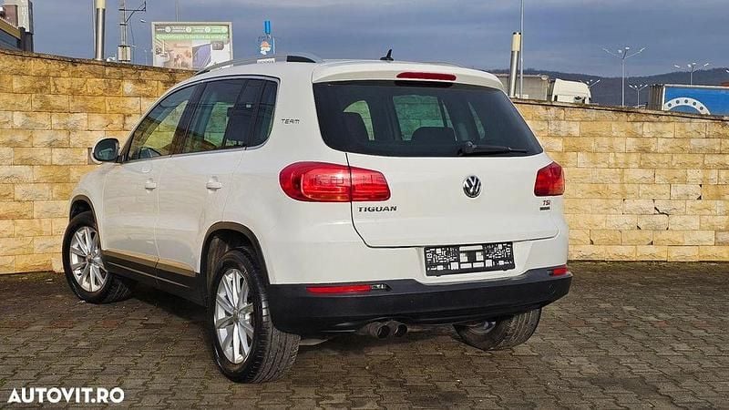 Second-hand VW Tiguan Team 150 CP (110 kW) 2013 Culoarealb SUV