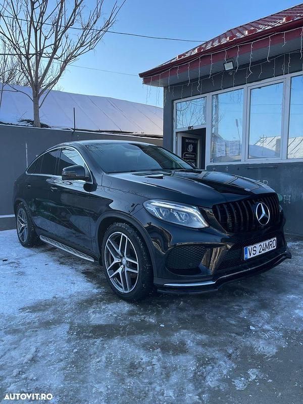 Second-hand Mercedes GLE350 AMG line 258 CP (189 kW) 2016 Culoarenegru Coupe