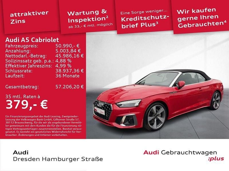 Utilizat 2024 Audi A5 S-Line Coupe | 55.217 EUR - Imagine 1/1