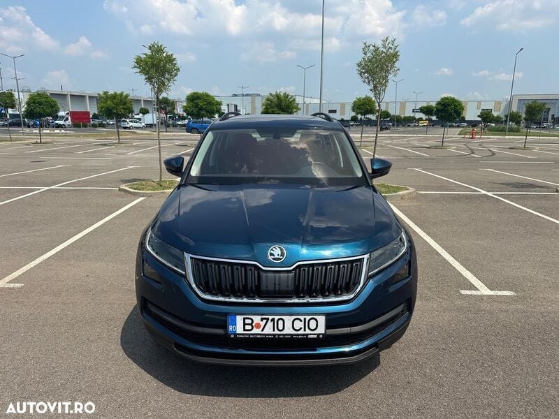 Albastru Utilizat 2021 Skoda Kodiaq Ambition SUV | 27.490 EUR (Preț bun) - Imagine 1/4
