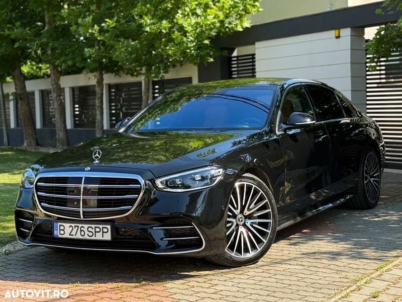 Second-hand Mercedes S500 435 CP (319 kW) 2021 Negru Berlinǎ