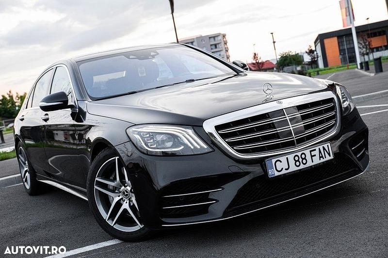Second-hand Mercedes S400 340 CP (250 kW) 2019 Culoarenegru Berlinǎ