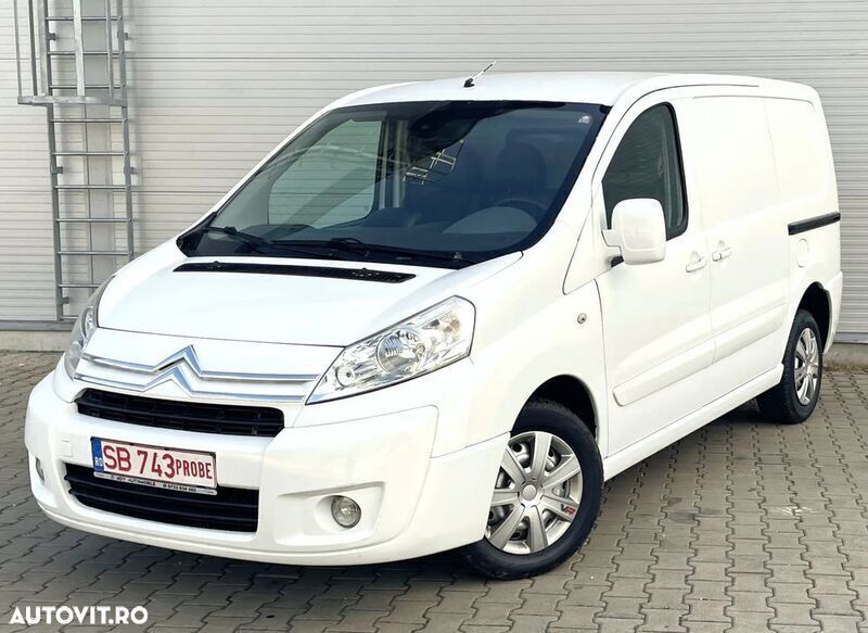 Alb Utilizat 2010 Citroën Jumpy Comfort Monovolum | 3.999 EUR - Imagine 1/4