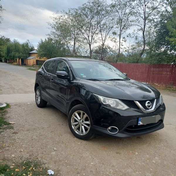Negru Utilizat 2014 Nissan Qashqai SUV | 10.500 EUR - Imagine 1/4