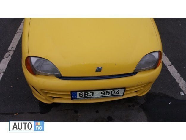 Second-hand Fiat Seicento 54 CP (39 kW) 1998 Galben Hatchback