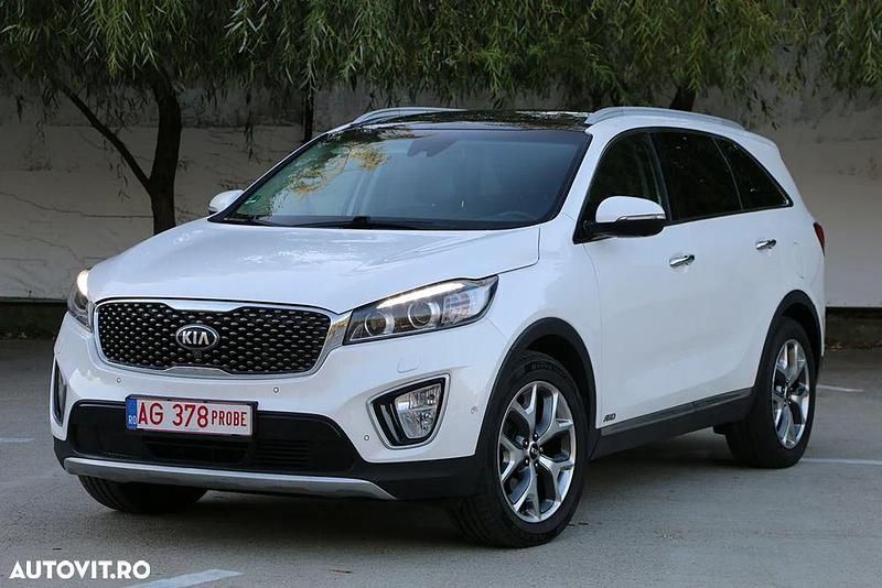 Culoarealb Utilizat 2016 Kia Sorento Platinum Edition SUV | 15.900 EUR (Preț bun) - Imagine 1/4