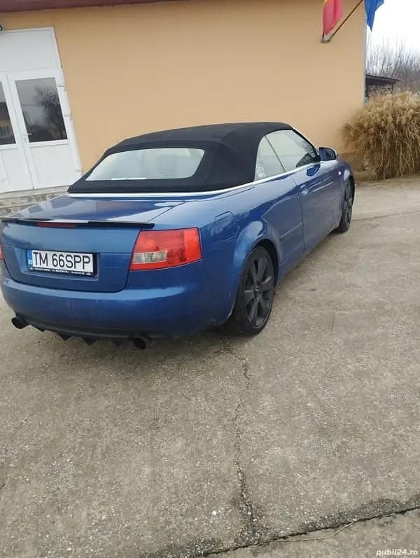 Second-hand Audi A4 170 CP (125 kW) 2003 Cabrio