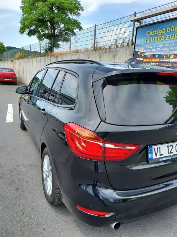 Second-hand BMW 216 Gran Tourer Sport Line 116 CP (85 kW) 2016 Negru Monovolum