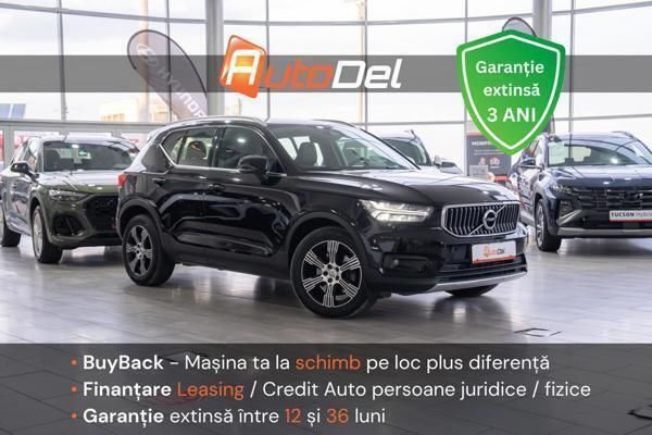 Negru Utilizat 2019 Volvo XC40 Inscription SUV | 26.499 EUR - Imagine 1/4