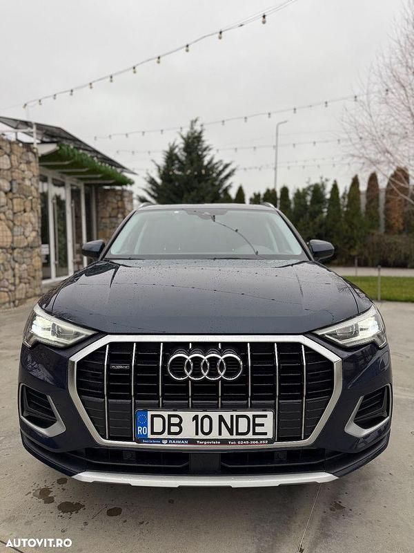 Second-hand Audi Q3 Design 190 CP (139 kW) 2020 Albastru SUV