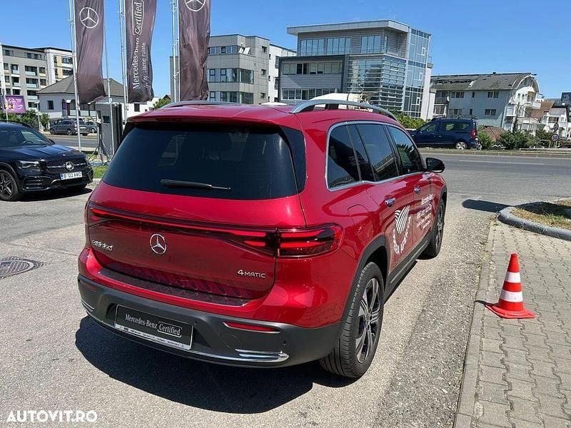 Second-hand Mercedes EQB350 Electric Art 214 kW (292 CP) 2024 Culoarerosu SUV