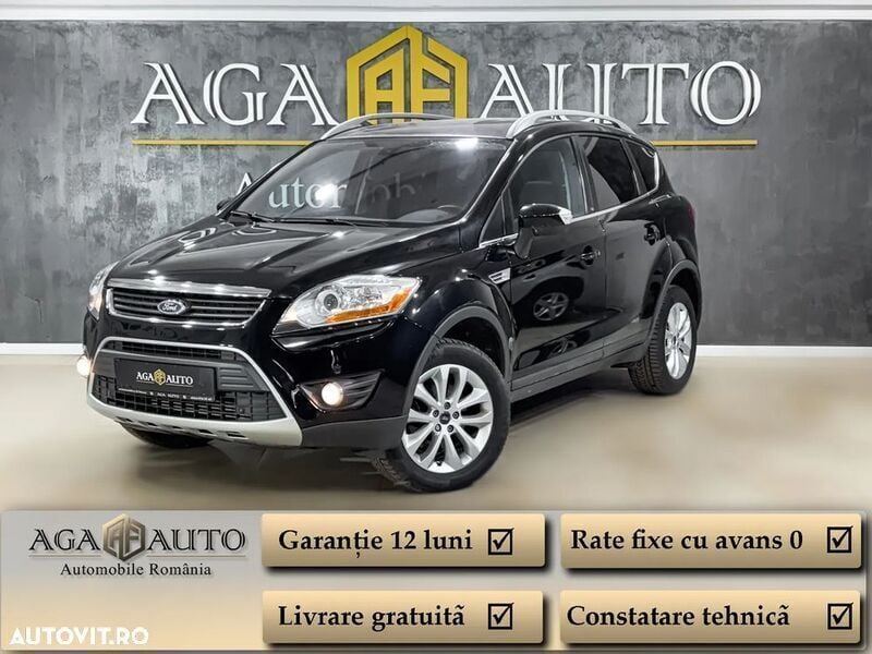 Negru Utilizat 2009 Ford Kuga SUV | 6.999 EUR (Puțin scump) - Imagine 1/4