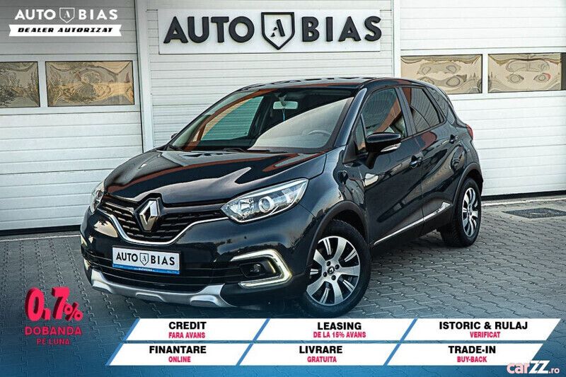Albastru Utilizat 2019 Renault Captur Intens SUV | 12.949 EUR (Preț OK) - Imagine 1/4