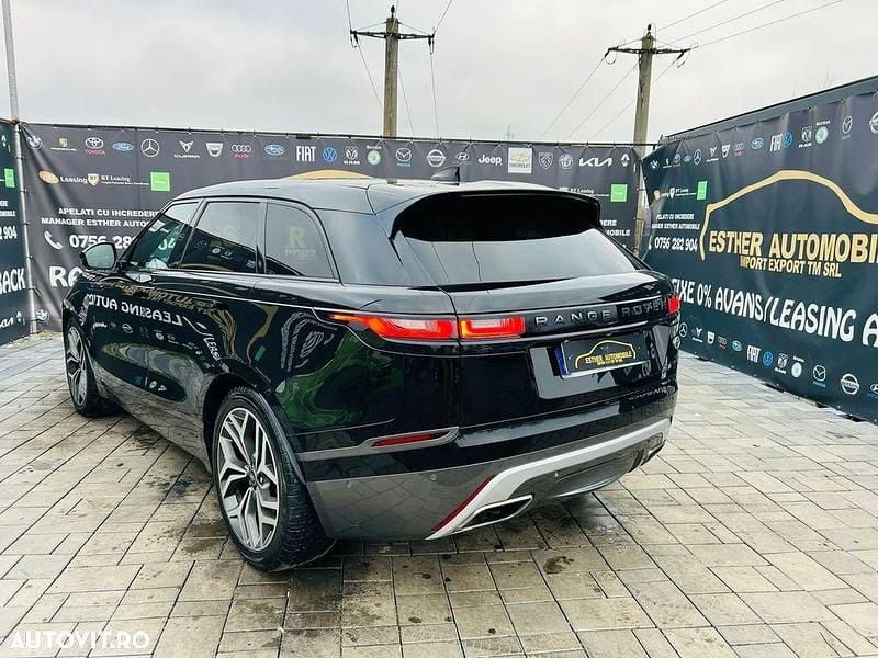 Second-hand Land Rover Range Rover Velar 275 CP (202 kW) 2019 Culoarenegru SUV