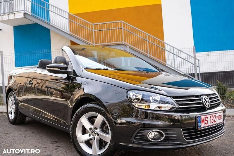 Second-hand VW Eos 140 CP (102 kW) 2011 Culoarenegru Cabrio