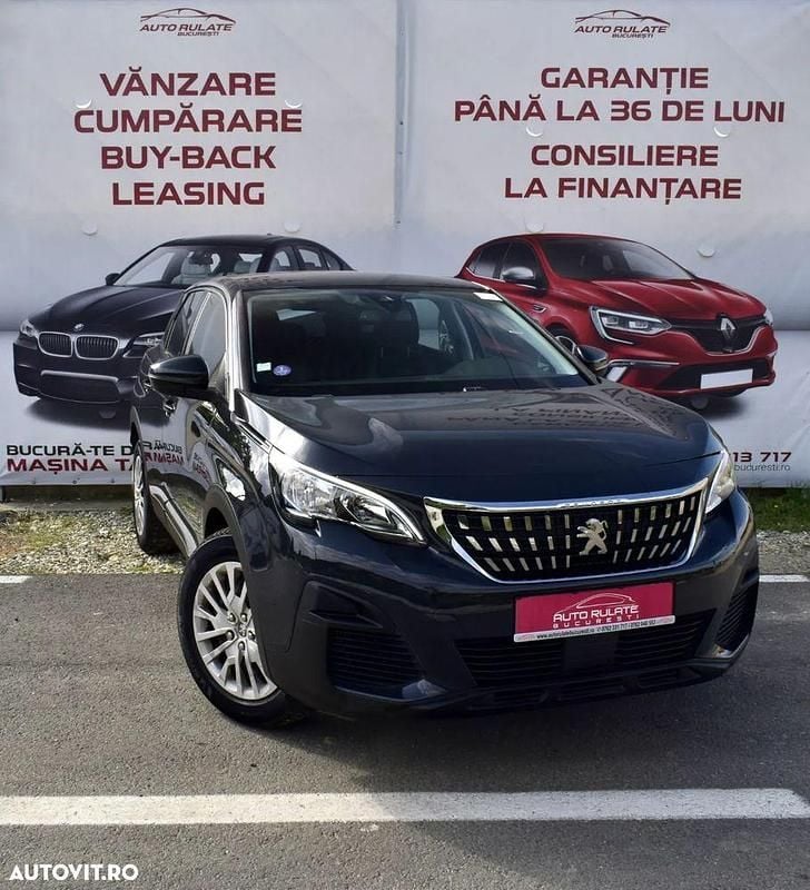 Culoarenegru Utilizat 2020 Peugeot 3008 Access SUV | 11.450 EUR (Super Preț) - Imagine 1/4