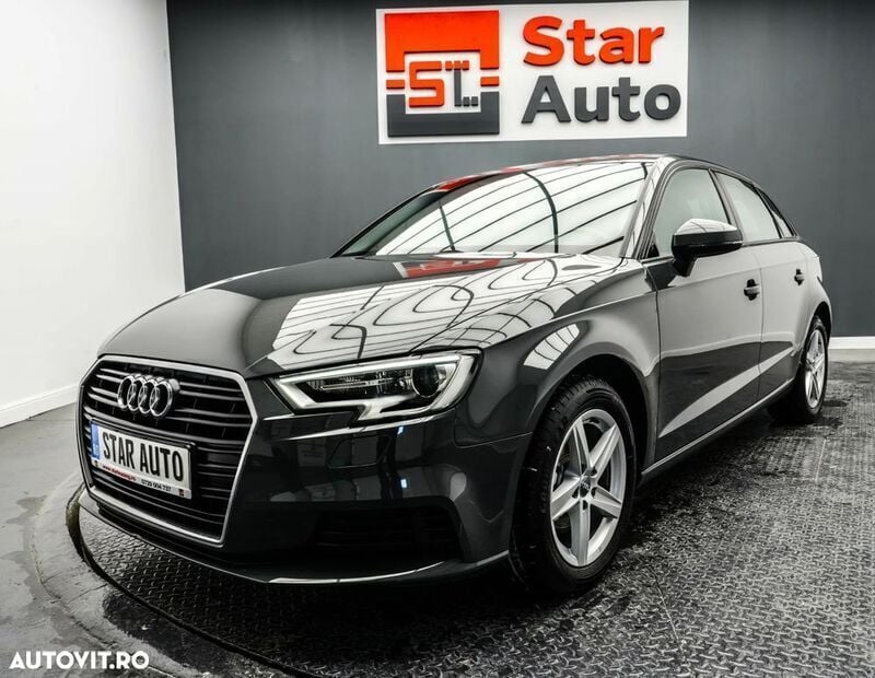 Gri Utilizat 2019 Audi A3 Sportback Design Hatchback | 15.490 EUR (Preț OK) - Imagine 1/4