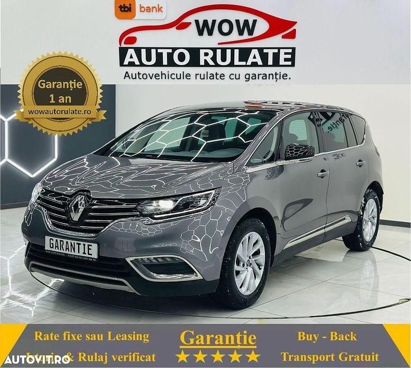 Second-hand Renault Espace Intens 130 CP (95 kW) 2016 Culoaregri Monovolum