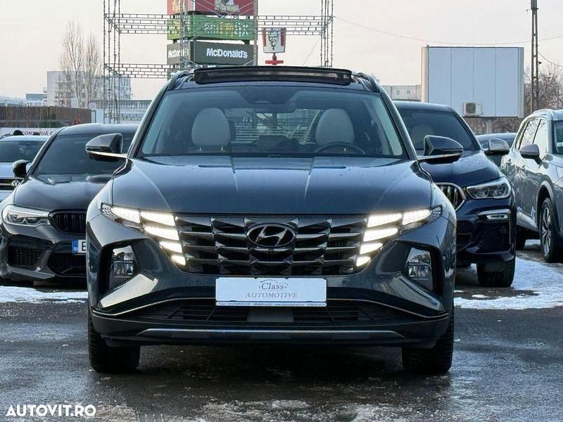 Second-hand Hyundai Tucson 230 CP (169 kW) 2021 Culoarealbastru SUV