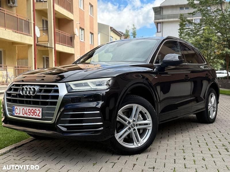 Culoarenegru Utilizat 2018 Audi Q5 Comfort SUV | 24.490 EUR (Preț OK) - Imagine 1/4