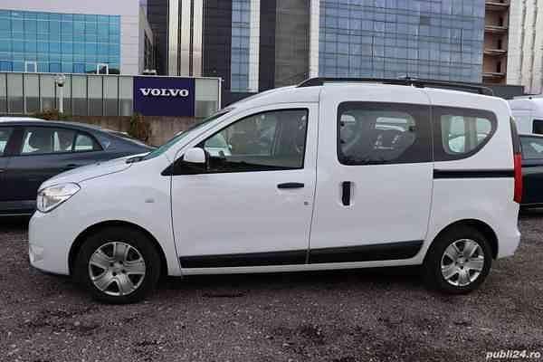 Second-hand Dacia Dokker Lauréate 95 CP (69 kW) 2017 Alb Monovolum