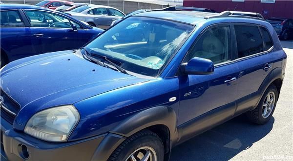 Albastru Utilizat 2006 Hyundai Tucson SUV | 4.250 EUR (Preț OK) - Imagine 1/4