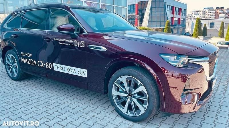 Culoarerosu Nouă 2025 Mazda CX-80 Takumi-Line SUV | 57.506 EUR (Preț bun) - Imagine 1/4