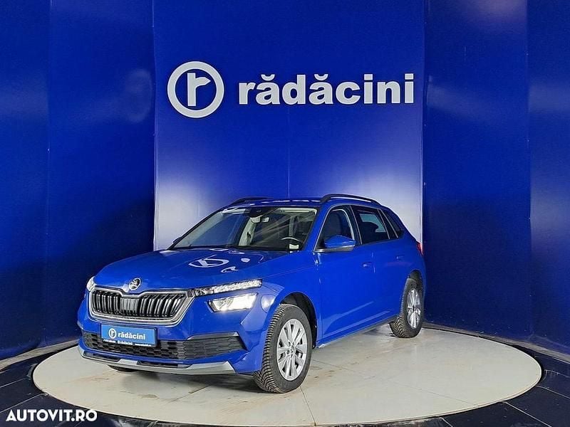 Culoarealbastru Utilizat 2022 Skoda Kamiq SUV | 19.950 EUR (Preț OK) - Imagine 1/4