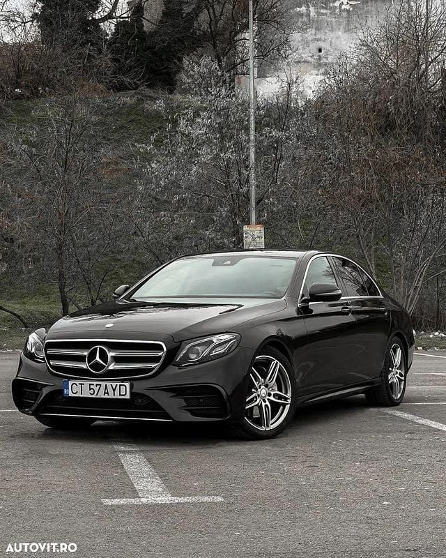 Second-hand Mercedes E220 194 CP (142 kW) 2016 Culoarenegru Berlinǎ